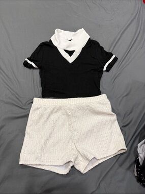 Textured Short and top S